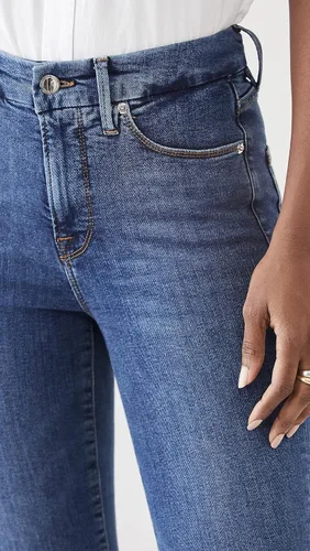 Vista 6 de Good American Crop Good Legs Extreme V para mujer