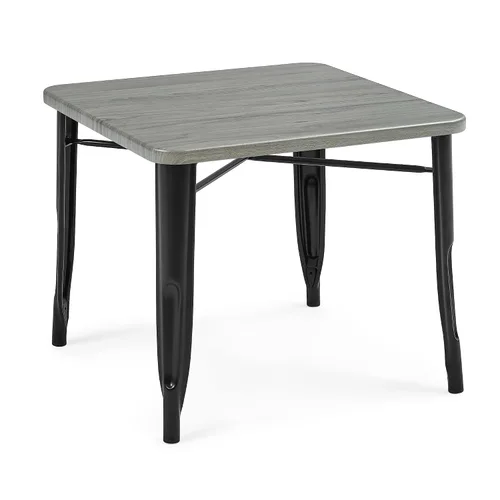 Vista 7 de Delta Children Mesa de juego infantil Bistro - Ideal para manualidades, hora de la merienda, educación en casa, tareas y más, Metal Aqua/Abedul
