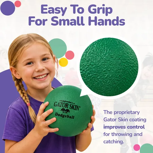 Vista 5 de Gator Skin Kids 6 Inch Dodgeball