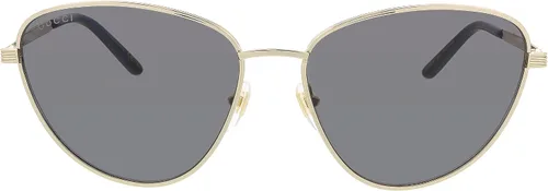 Vista 2 de Gucci Gafas de sol Gg0803s 2283in para mujer OroGris