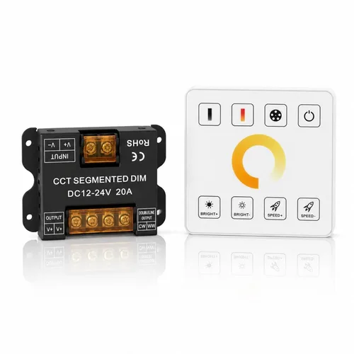 Vista 12 de Interruptor de atenuación LED RGBW, atenuador remoto inalámbrico LED RF
