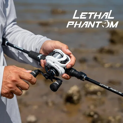 Vista 2 de KastKing Lethal Phantom Baitcasting Fishing Reels with 7.3:1 Gear Ratio