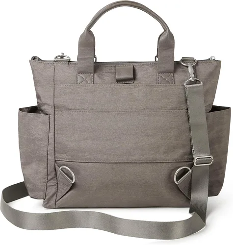 Vista 3 de Mochila convertible 3 en 1, Brillo de plata de ley., talla única