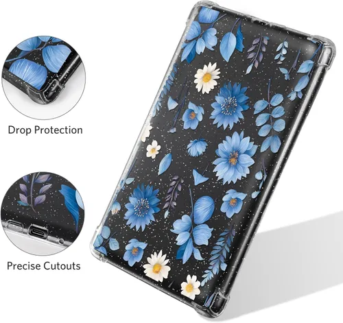 Vista 5 de CoBak Funda transparente exclusiva para Kindle de 6 pulgadas 2024 y 2022 (11ª generación)