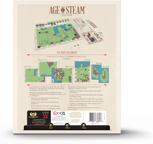 Vista 2 de Eagle-Gryphon Games Age of Steam Edición Deluxe