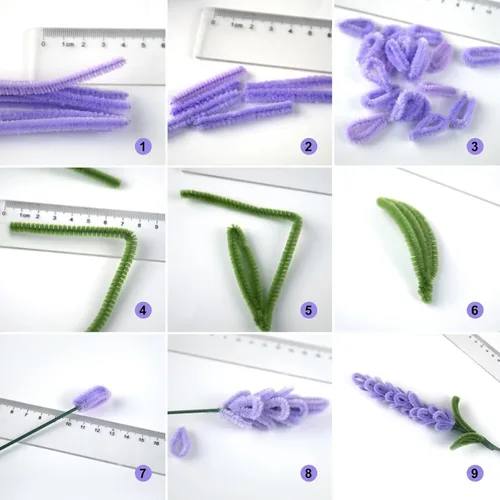 Vista 4 de Pipe Cleaners Bulk 200Pcs - 20 Colors Chenille Stems for Crafts, 11.81" Long x 0.23" Pipe Cleaner Crafts, Art & Craft Supplies for DIY Projects