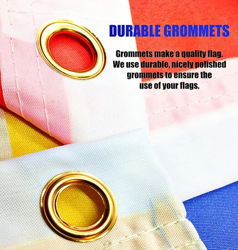 Vista 4 de Bandera de emergencia para servicio médico de emergencia, bandera para decoración interior y exterior, 3 x 5 pies, poliéster con doble costura