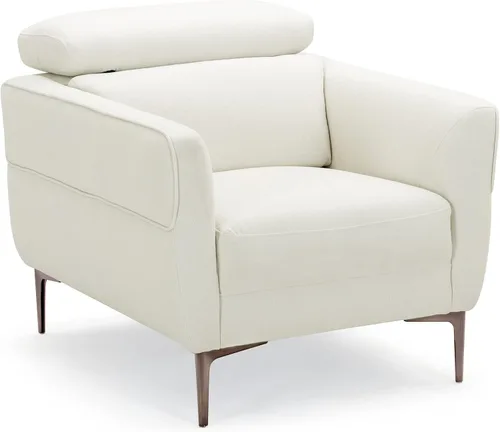 Vista 11 de Giantex Sofá biplaza tapizado con reposacabezas elevable y patas de metal, cómodo cojín de esponja CertiPUR-US, sofá de 2 plazas para sala de estar