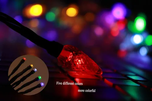 Vista 7 de Luces LED de Navidad, USB y cargador de bombilla para iPhone, disponible con iPhone 5, 5S, 6, 6S, 6 Plus, 7, 7 Plus, 8, 8 Plus, 8 X