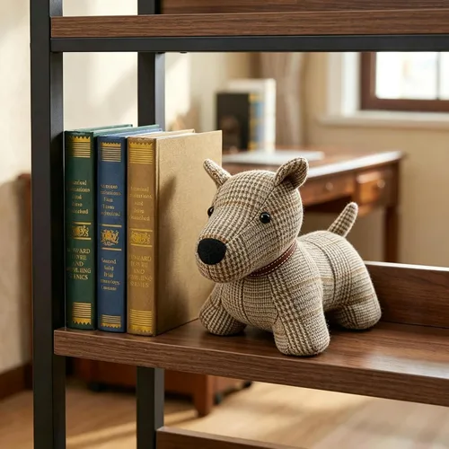 Vista 3 de Tope de puerta interior de animal, topes de puerta para libros, protectores de pared, anticolisión, decorativo para perro