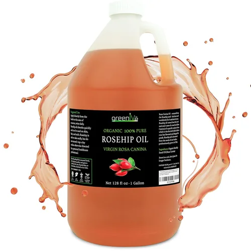 Vista 12 de GreenIVe Aceite de rosa mosqueta Rosa Canina 100% puro prensado en frío aceite virgen gotero de vidrio fácil aplicación (2 onzas líquidas)