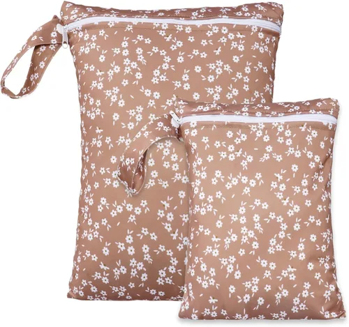 Vista 11 de Bolsas húmedas de 2 tamaños, bolsa de almacenamiento impermeable para Playa