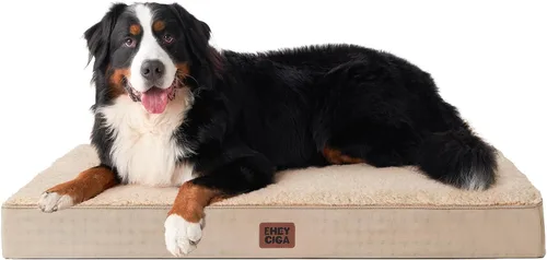 Vista 48 de EHEYCIGA Camas ortopédicas para perros, cama para perros con funda extraíble lavable, todos los tamaños de perros