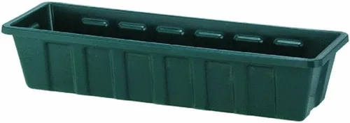 Vista 4 de Root & Vessel Poly-Pro - Maceta de plástico para flores, color verde cazador, 36 pulgadas