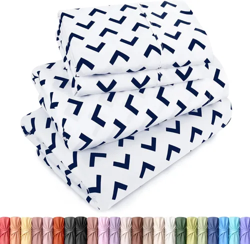 Vista 35 de Utopia Bedding - Juego de sábanas, tamaño individual, microfibra cepillada, suaves, esquinas profundas, incluye 1 encimera, 1 bajera y 1 fundas