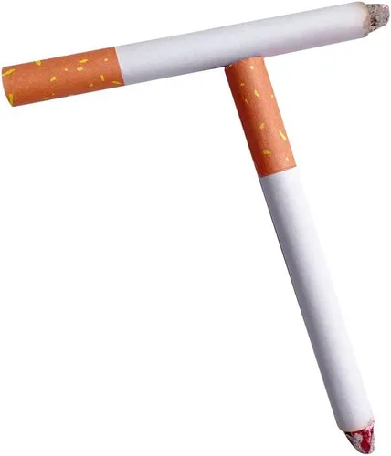 Vista 3 de CLESEN Cigarrillos falsos, cigarrillos falsos de 3.25 pulgadas (paquete de 24), humo de soplo, cigarrillos de imitación con un aspecto realista