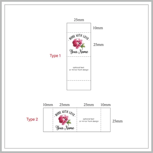Vista 6 de Etiquetas de coser personalizadas para coser en ropa, etiqueta de sarga personalizada, etiquetas de coser personalizadas con nombre, regalo de 1