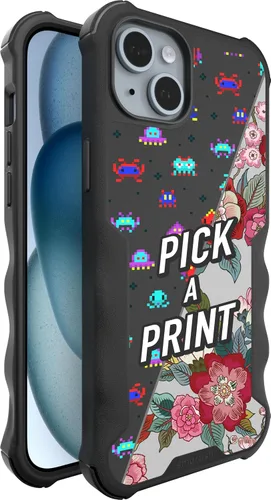 Vista 127 de Smartish Funda para iPhone 12 Pro Max Armor - Gripzilla [resistente + protectora] Funda de agarre delgada y resistente - Black Tie Affair