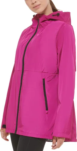 Vista 2 de Calvin Klein Women's Wind Breaker Performance Running Jacket