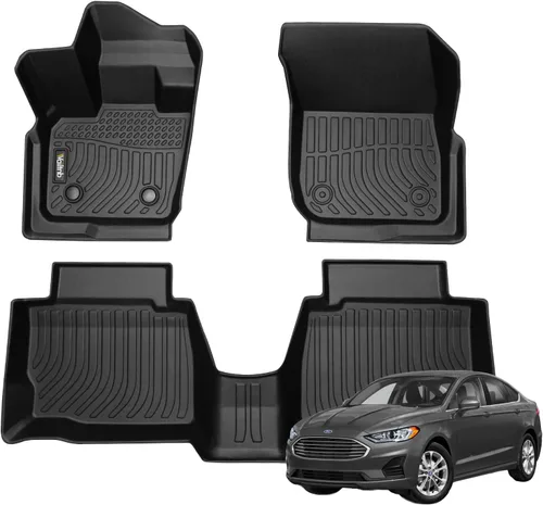 Vista 166 de Tapetes de piso para todo clima y forro de carga con respaldo para Chevrolet Suburban de 7 asientos 2021-2025 / GMC Yukon XL de 7 asientos