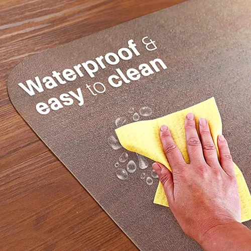 Vista 5 de Alfombrillas para sillas de suelo duro, protector de mesa transparente de varios tamaños, protector de mesa de cocina, comedor, cubierta de muebles