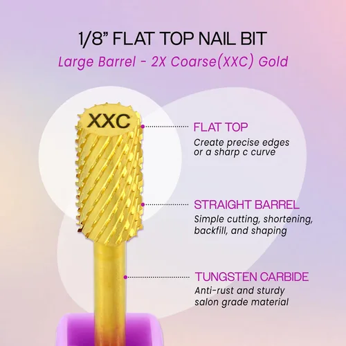 Vista 7 de PANA Broca de uñas de gel duro o acrílico de eliminación rápida para manicura, pedicura, salón de manicura y pedicura, profesional o principiante