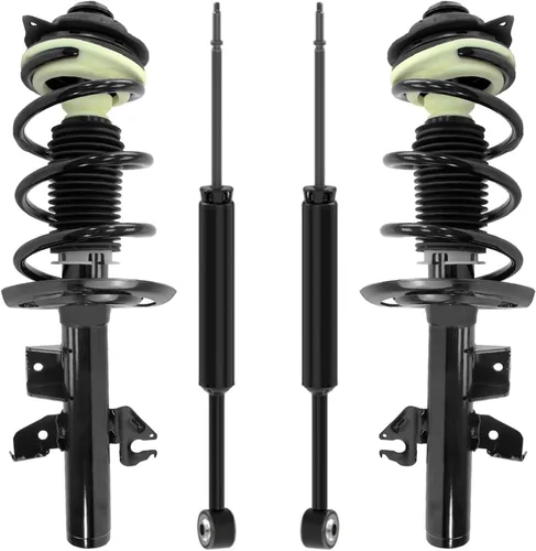 Vista 36 de Detroit Axle - Kit de 4 puntales para Ford Escape 2014-2019, 2 amortiguadores traseros ensamblaje 2 puntales delanteros y resortes helicoidales 2015
