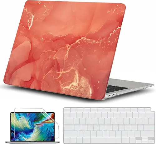 Vista 10 de GVTECH Funda para MacBook Air de 13 pulgadas (2010-2017) A1369 A1466 carcasa rígida de plástico, carcasa negra