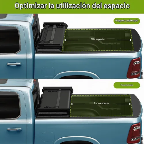 Vista 6 de AUTOSAVER88 Cubierta suave de cuatro pliegues para Ford F-150 2015-2026