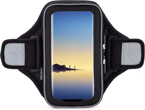 Vista 2 de Sporteer Velocity V8 - Brazalete para correr - Se adapta a fundas grandes