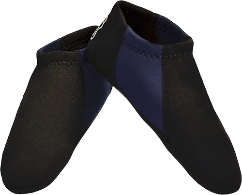 Vista 3 de NuFoot Botines para hombre, calzado plegable y flexible, zapatos de viaje plegable y listo, calcetines de yoga, zapatos de interior, pantuflas