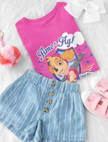 Vista 5 de Paw Patrol Skye - Camiseta de manga larga para niña de 3er cumpleaños