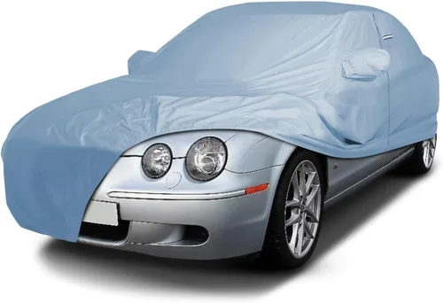 Vista 18 de iCarCover Funda de automóvil personalizada premium para Jaguar 420 1966-1969, resistente, impermeable, para todo tipo de clima, lluvia, nieve