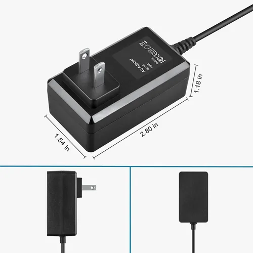 Vista 3 de Guy-Tech Adaptador de 5V 2.5A 12W/12.5W AC/DC Compatible con LaCie Mobile Hard Disk-Design by F.A. Porsche Data Bank Cable de alimentación de disco