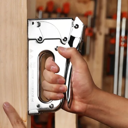 Vista 8 de Arrow T50 - Pistola de grapas resistente, grapadora manual