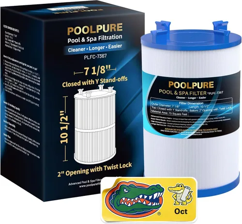 Vista 11 de POOLPURE C-7367 Anti-Biofilm Spa Filter Replaces PD075-2000,Filbur FC-3059