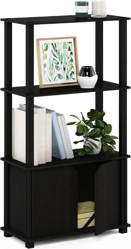 Vista 74 de Furinno Turn-N-Tube Organizador de encimera de cocina, estante organizador de encimera de esquina de 2 niveles, estante esquinero, para cocina