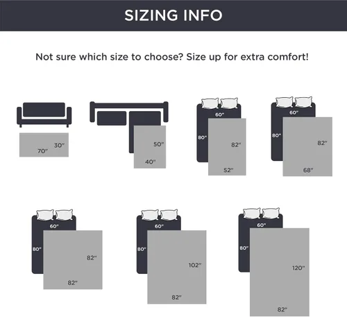 Vista 6 de Bedsure Funda de sofá 100% impermeable para perros, lavable, manta antideslizante impermeable para sofá, protector ligero de muebles duradero