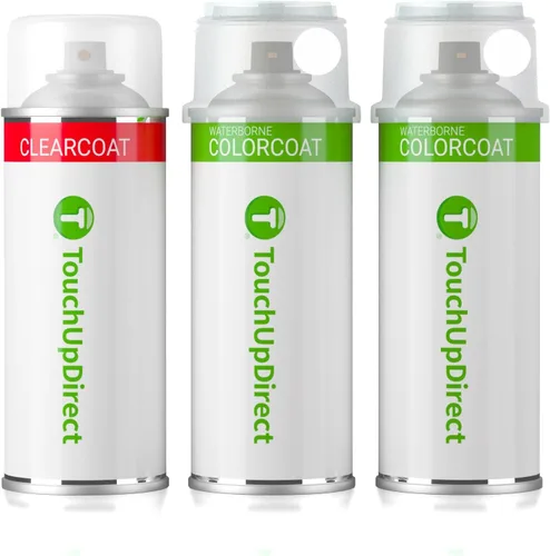 Vista 158 de TouchUpDirect RBG Azul Ártico Metálico Compatible con Pintura de Retoque Exact Match para Nissan, Kit Esencial en Aerosol