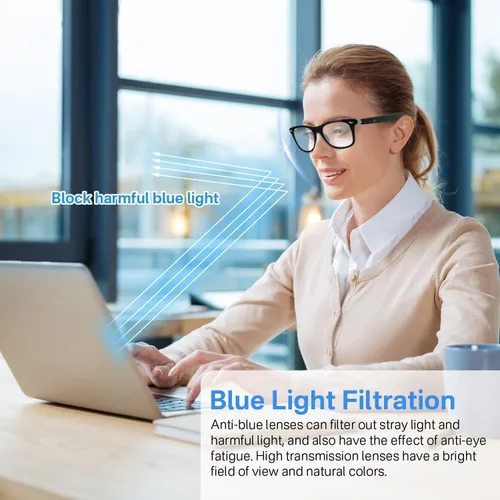 Vista 4 de GenXenon - Lentes inteligentes Bluetooth, gafas de audio Bluetooth para mujeres y hombres, sonido de oído abierto con micrófono y altavoces, manos