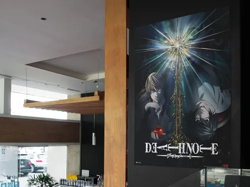 Vista 8 de Póster de Arte de Pared Cool de Death Note Light Yagami Anime Merch, Impresión de 12x18 pulgadas