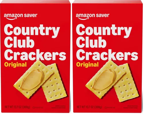 Vista 5 de Amazon Saver, Original Country Club Crackers, 13.7 onzas (anteriormente Happy Belly, el empaque puede variar)