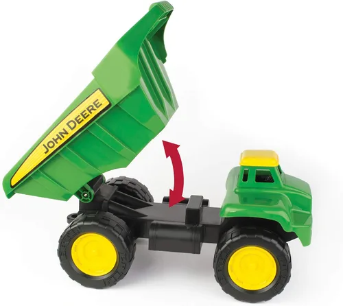 Vista 5 de John Deere Juguete de camión volquete Big Scoop con herramientas, para edades de 3 a 5 años