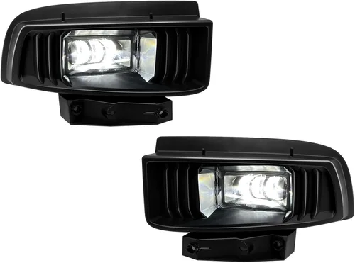 Vista 9 de Fog Lights Compatible With 2013 2014 2015 Ford Explorer Front Bumper Driving Lamp Assembly Clear Lens