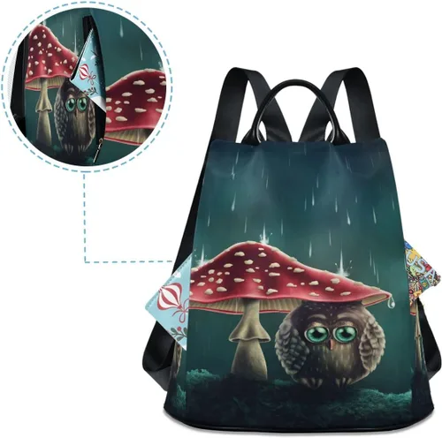 Vista 4 de ALAZA Mochila antirrobo para mujer, bolso de moda para hombro, multicolor12, Viajar