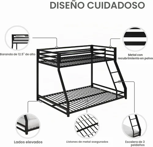 Vista 4 de DHP - Litera Miles, color azul, modelo 4306619