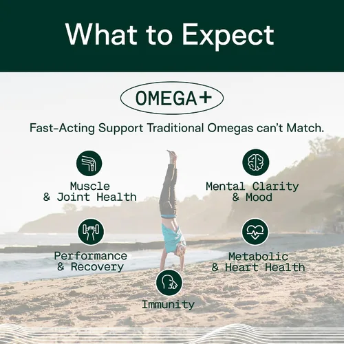 Vista 5 de Adapt Naturals Omega 3 Ácidos grasos de aceite de pescado (1500 mg) EPA DHA - Sin sabor with Bioavailable Curcumin (500mg) & Black Seed (500mg)
