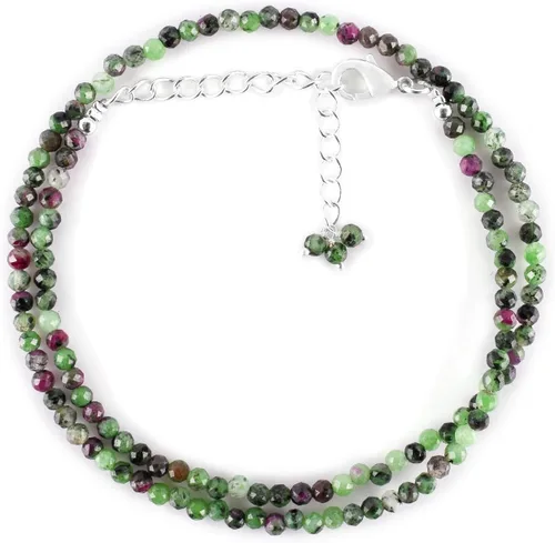 Vista 22 de Natural Multicolor Gemstones Beaded Choker Necklace for Women