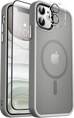 Vista 84 de MOCCA - Funda magnética resistente para iPhone XR de 6.1 pulgadas, compatible con MagSafe, funda con protección contra caídas de grado militar