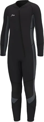 Vista 7 de Hevto Kids Wetsuit 3/2mm Neoprene Full Suit Front Zip for Boys Girls